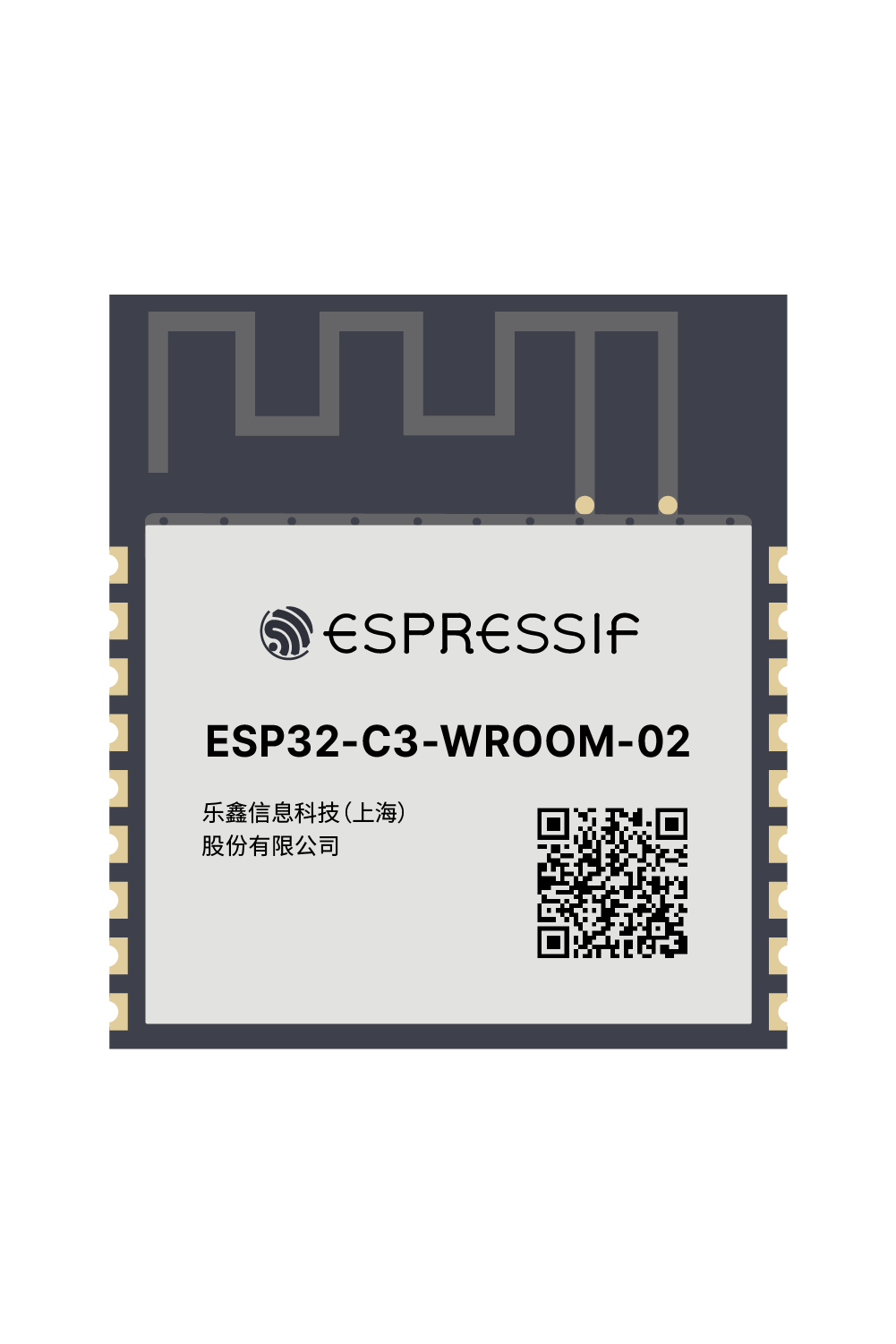 Schematic for ESP32-C3-WROOM-02-Typical application circuit:...