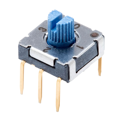 Schematic Symbol for RDS-4S-7229-S-D: Dip Switch BCD 4 Position...