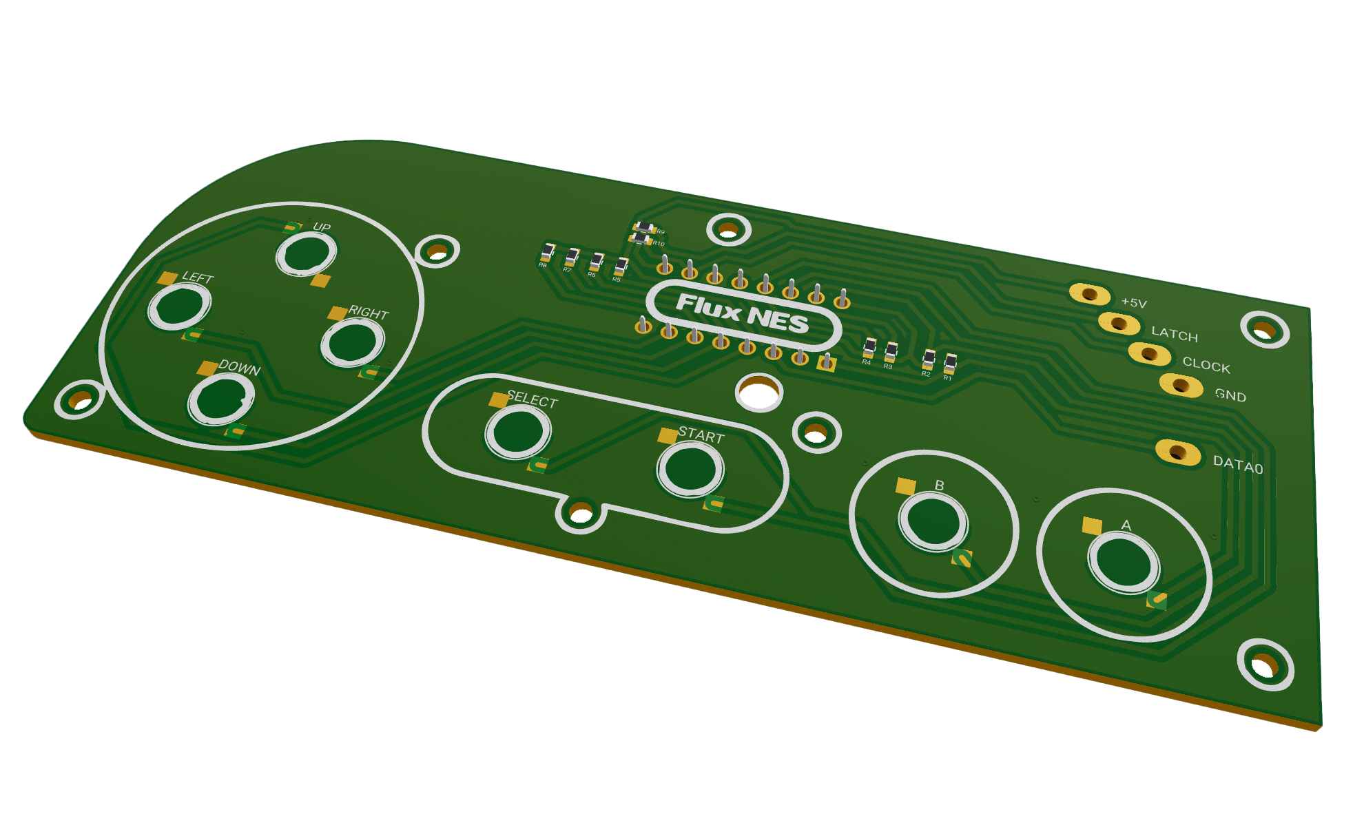 Schematic for Nintendo Controller: Original Nintendo Entertainment...